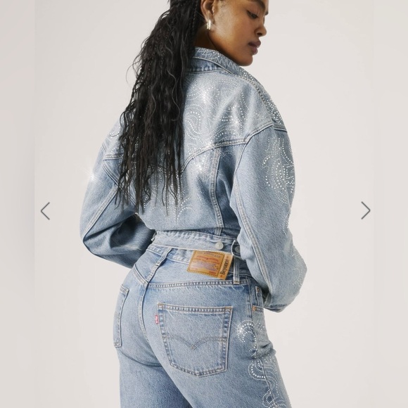 NWT BEYONCÉ X LEVI'S® 501® CURVE JEANS - Picture 7 of 12